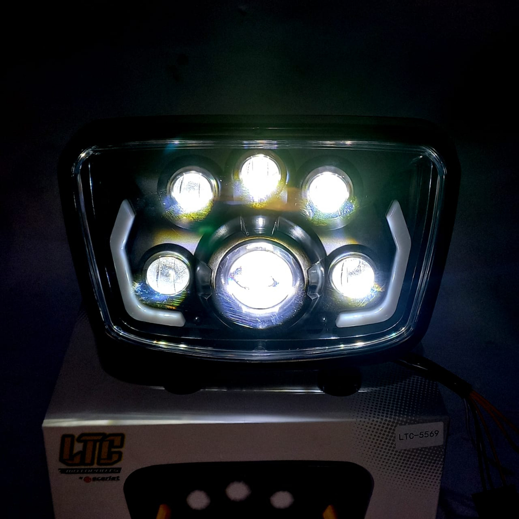 Daymaker Rx king Bilet Reflektor Headlamp Lampu Depan Biled RX King Win Gl 100 RXS