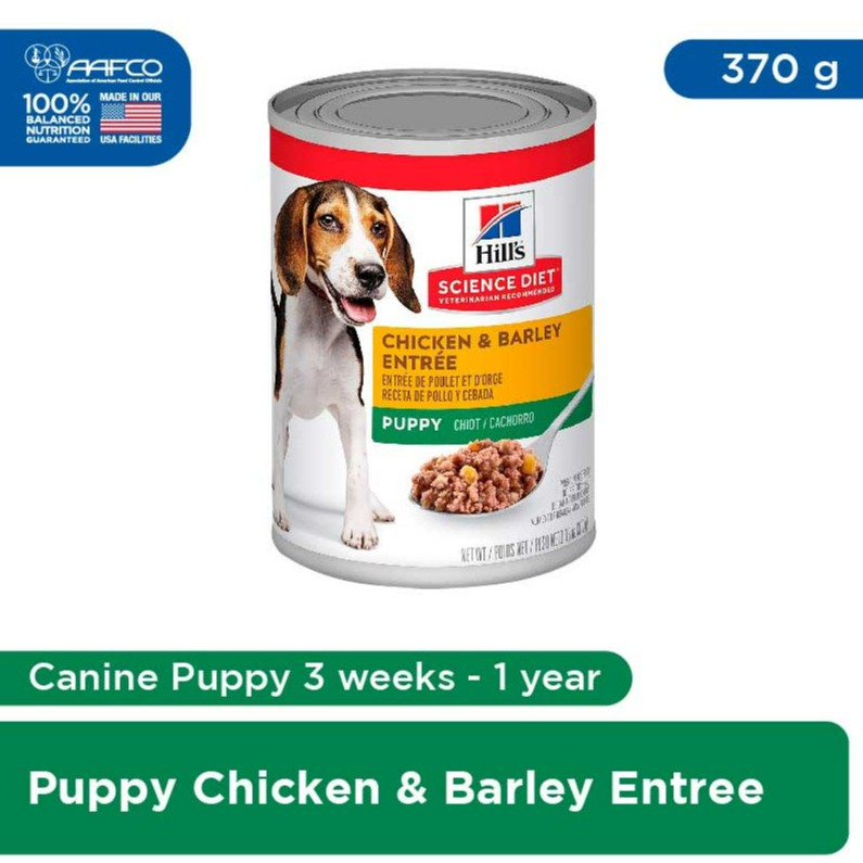Hills Science Diet Chicken & Barley Puppy - Makanan Anjing