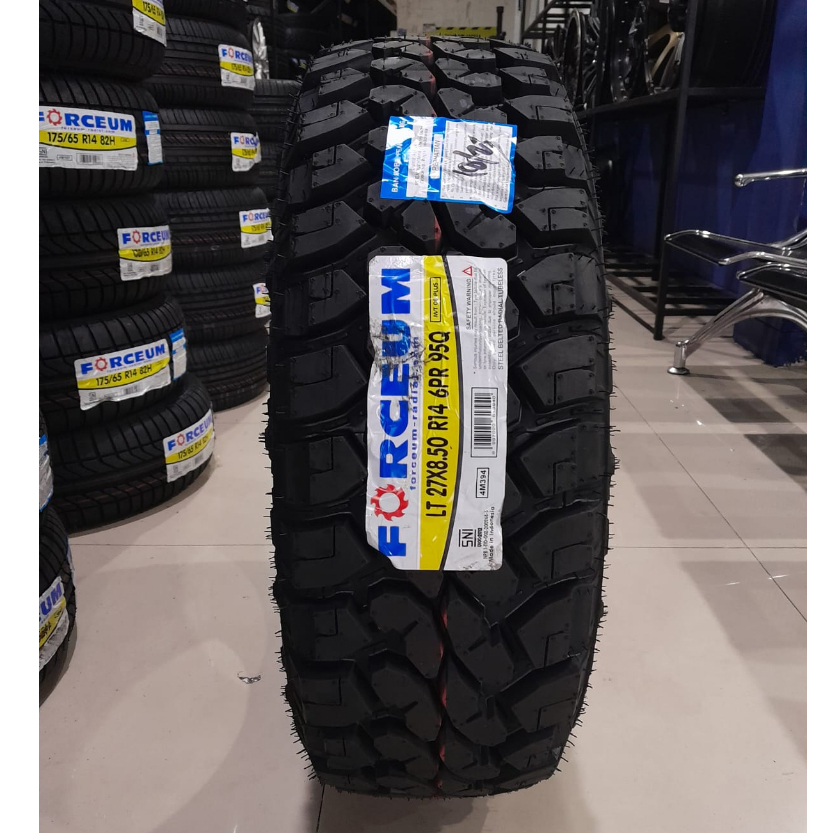 BAN MOBIL OFFROAD RING 14 MURAH - BAN MERK FORCEUM 27X8,50 R14 MT 08 PLUSH