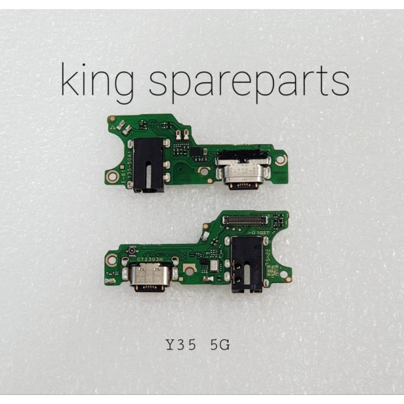 FLEXIBEL FLEXIBLE FLEKSIBEL VIVO Y35 5G CON KONEKTOR TC CAS CHARGER HF MIC