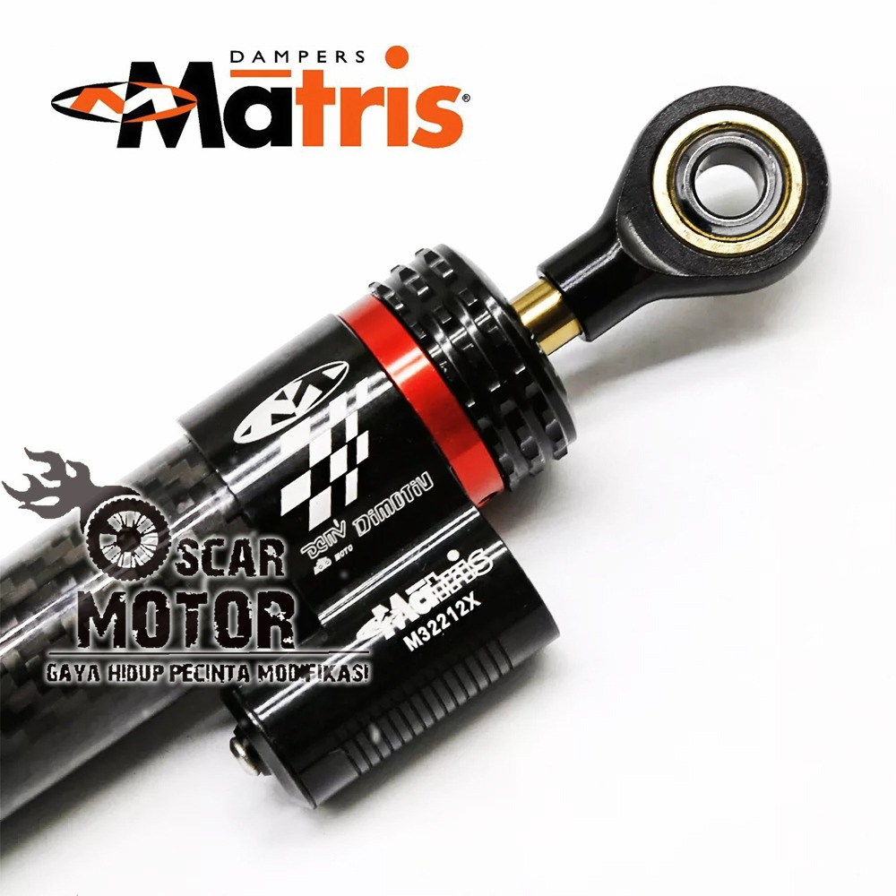 Stabilizer stang atas steering dumper ninja 250x matris pendek &amp; panjang 16 stelan