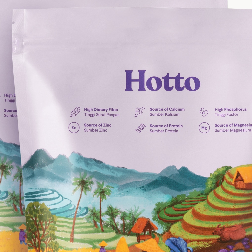 

HOTTO PURTO 2 pouch lebih murah sereal superfood multigrain nyaman di lambung