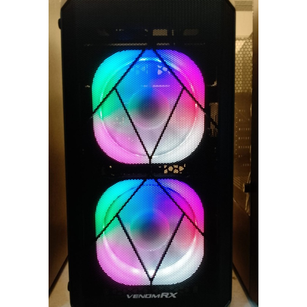 Casing Venom RX Nemesis M-ATX Acrylic AirFlow Mesh