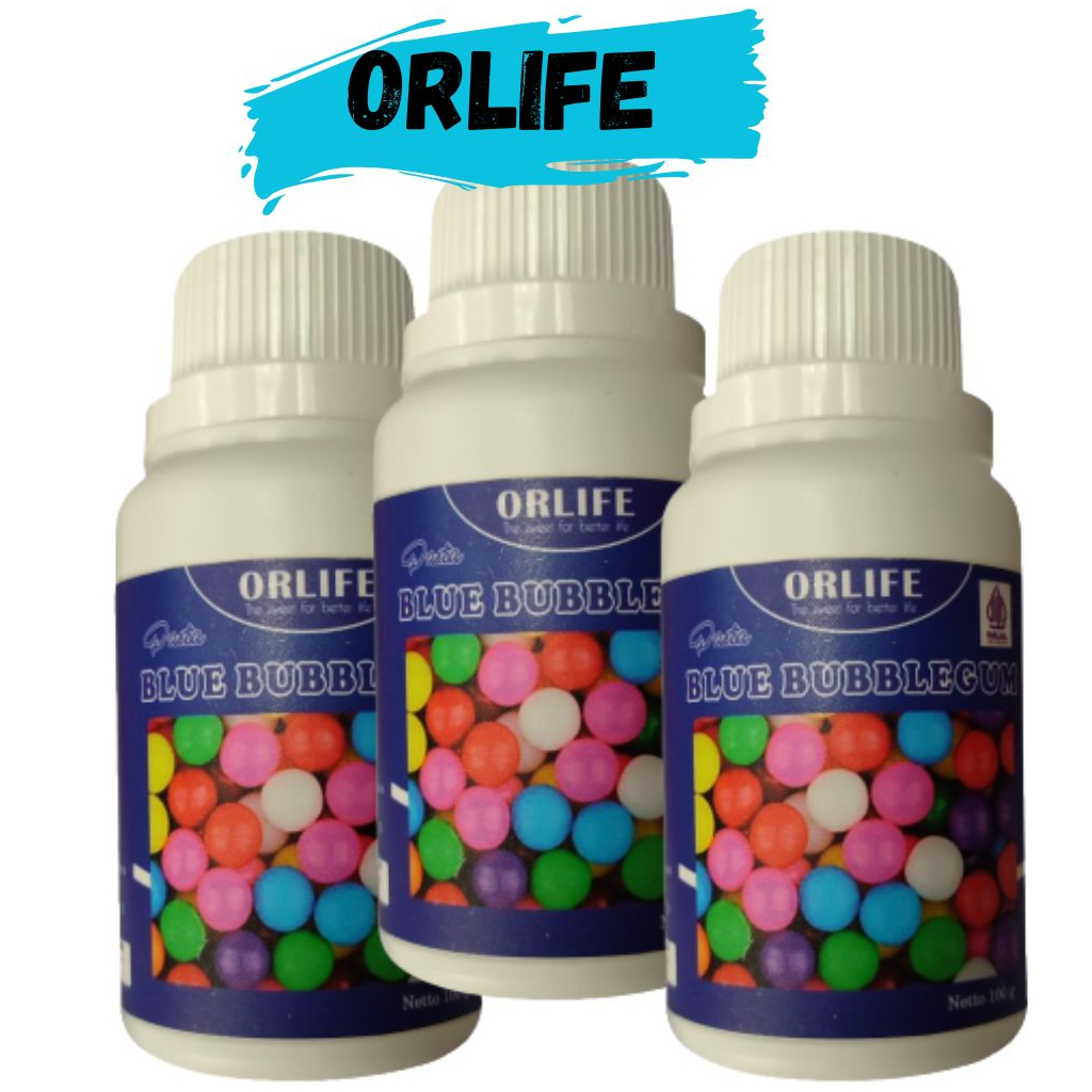 

Pasta Orlife Perisa Makanan Minuman / Pasta Orlife 100gr / Pasta Orlife rasa Blue Bubble Gum Atau Permen Karet Biru