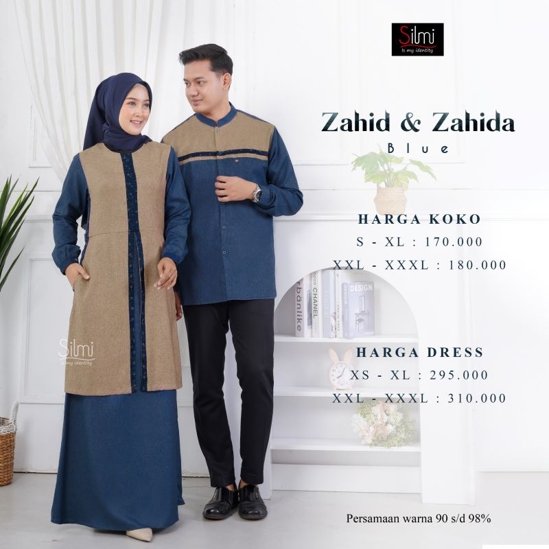 ZAHID-ZAHIDA GAMIS KOKO SILMI TERBARU