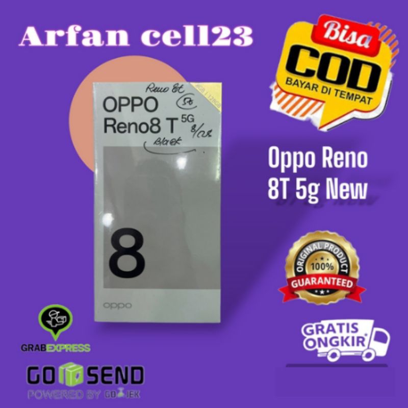 OPPO RENO 8T 5G Ram 8gb Memory 128gb Baru Original