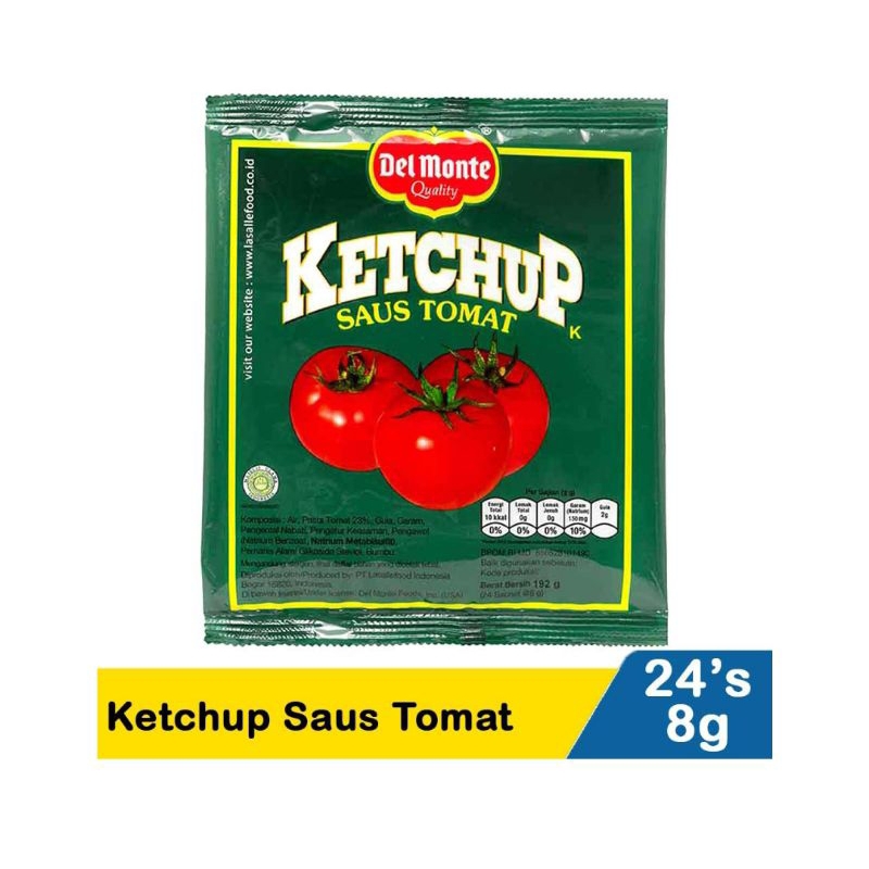 

delmonte sauce tomat 24's