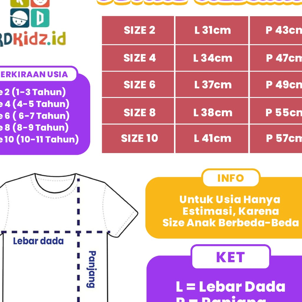 Rdkidzid Atasan Baju Kaos Anak Anak Motif To The Moon Berwrn