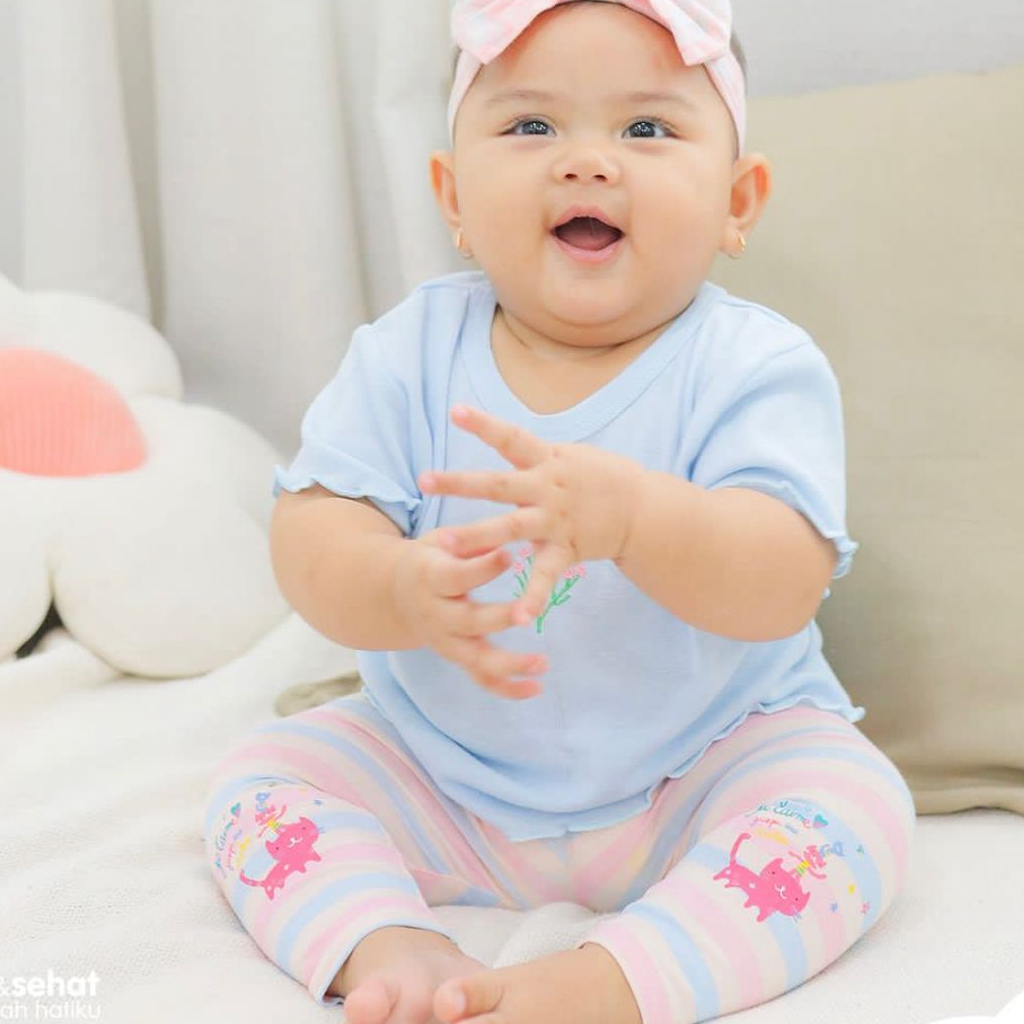 Velvet Junior Legging Motif Anak Girl / Legging Bayi