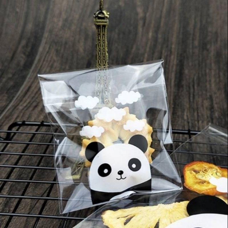 100pcs PLASTIK OPP 10x10 PLASTIK COOKIES PERMEN KEMASAN COOKIES MOTIF LUCU IMPORT HARGA BERSAING