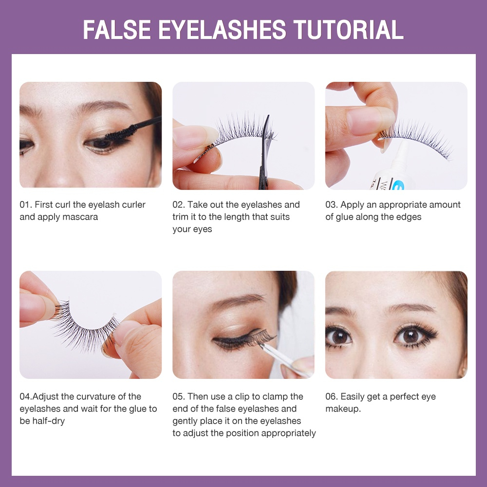 CSP153 – Magefy Bulu Mata Palsu Fake Eyelashes 1 pairs pasang Makeup