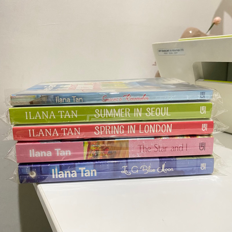 [BUKU BEKAS / PRELOVED ORI] karya Ilana Tan: In a Blue Moon, The Star and I, Spring in London, Summe