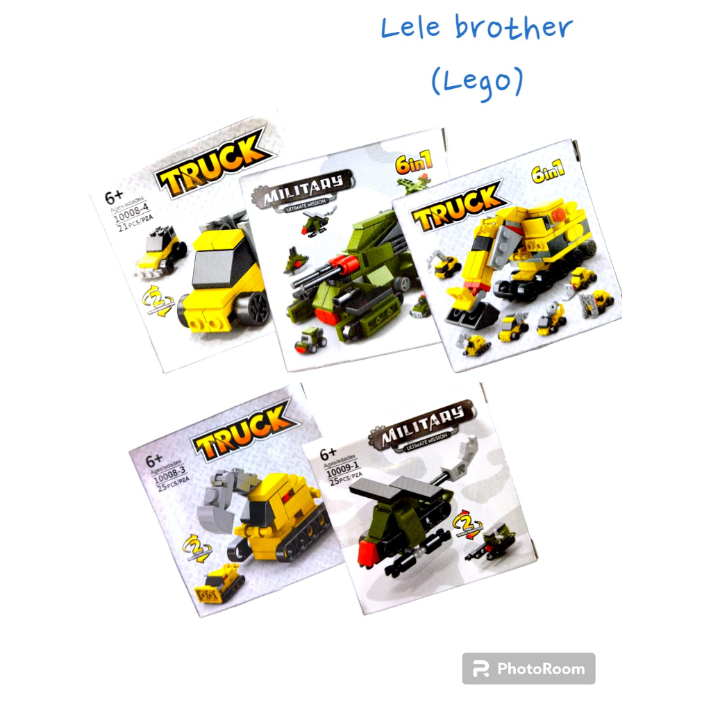 mainan lego box kecil acak LELE BROTHER