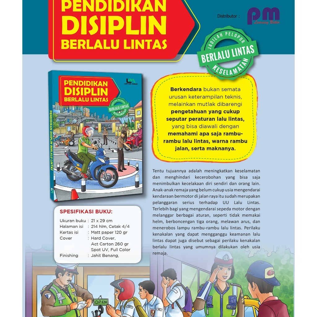 BUKU PENDIDIKAN DISIPLIN BERLALU LINTAS