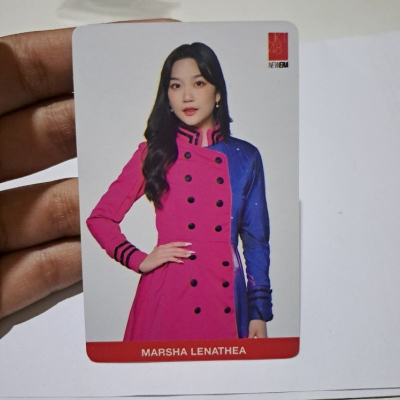 Official Photocard Marsha JKT48 - Meet & Greet Nice To See You