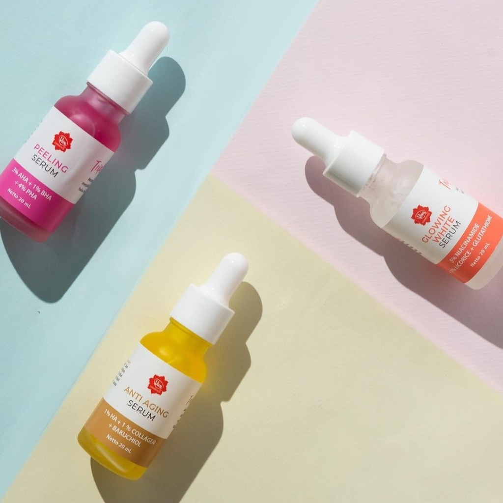 ❤ MEMEY ❤ VIVA Cosmetics Face Serum Series | Glowing White | Peeling | Anti Aging