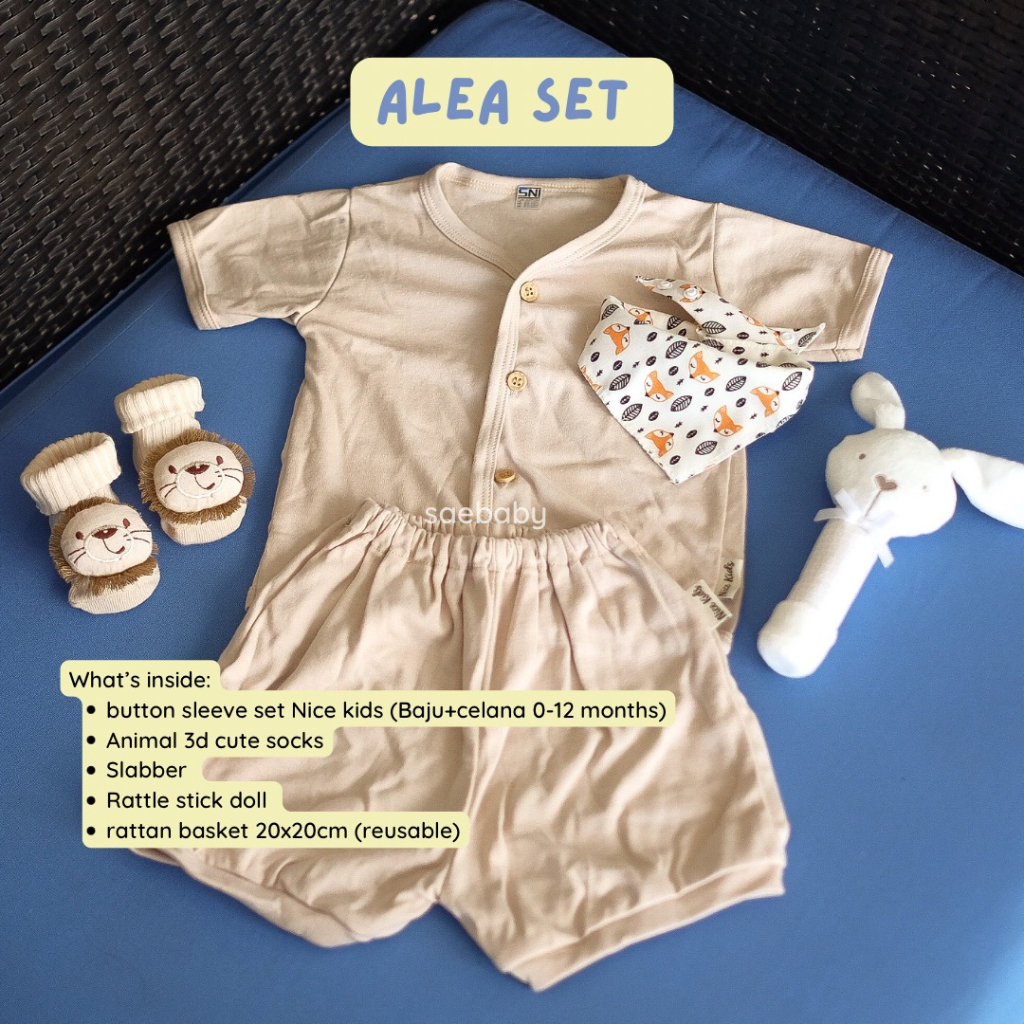 SAE ALEA SET - Hampers Premium Bayi, Hampers Bayi Newborn , Hampers Baby New Born, Kado Lahiran Premium, Hampers Bayi