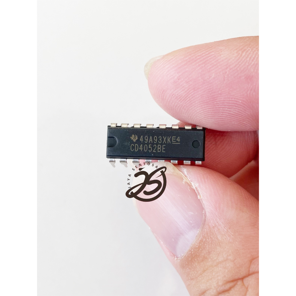 CD4052 ASLI ORIGINAL (1 BUAH) CD4052BE ORI TEXAS ORI CD 4052 BE