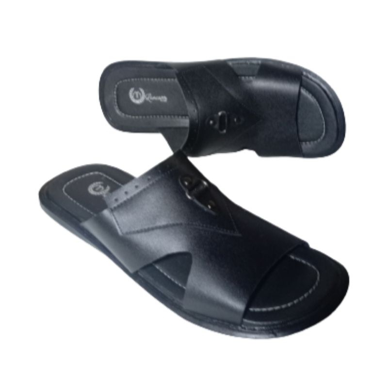 sandal kulit jumbo pria sandal selop produk baru sanda kekinian