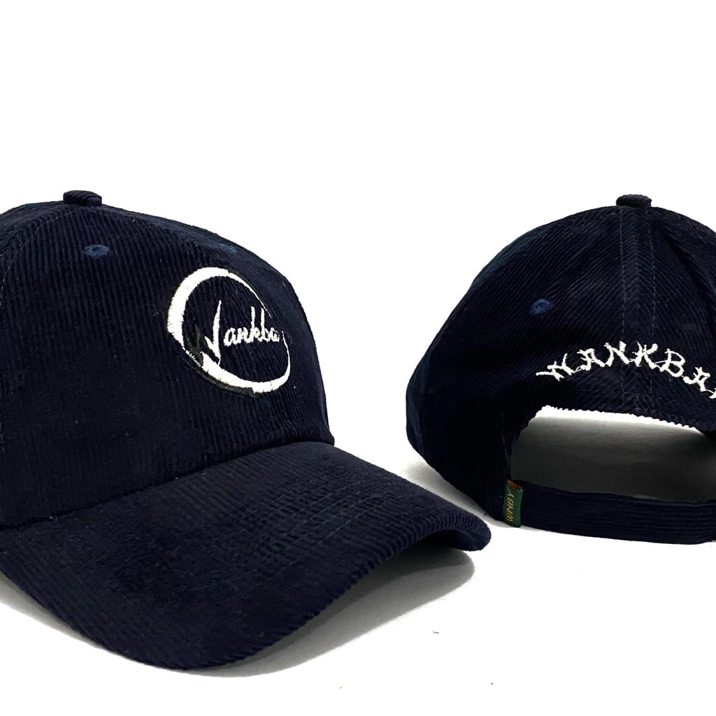 Short CAps Visors Wankbay Topi Distro Original - Visors Pendek Corduroy Pria/Wanita