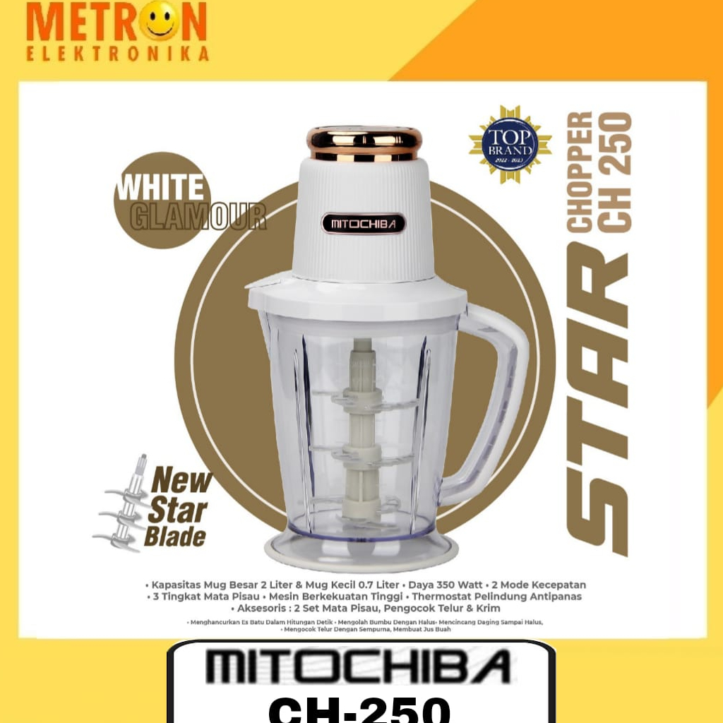 MITOCHIBA CH 250 WHITE - MAGIC CHOPPER 2L / 0.7L