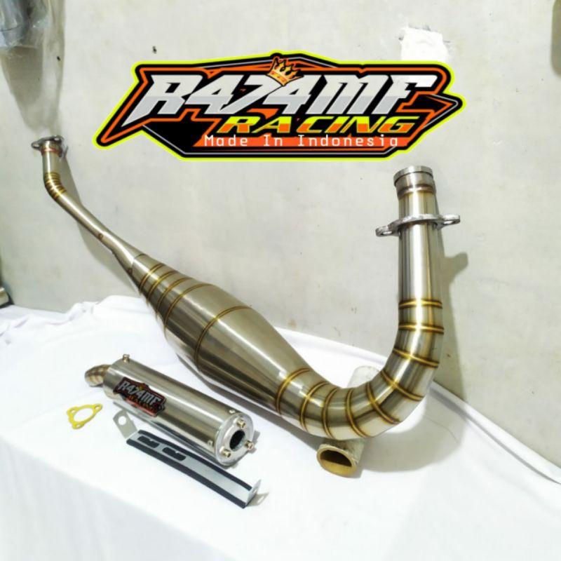 knalpot RX king Repsol stainless original R474mf