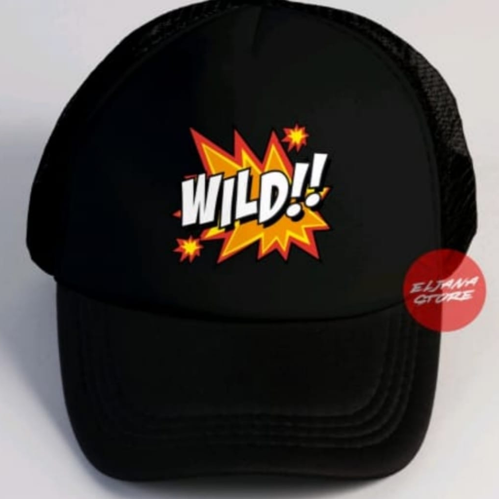 TOPI PRIA DAN WANITA TRUCKER WILD/TOPI SNAPBACK CAPS KUALITAS DISTRO PREMIUM