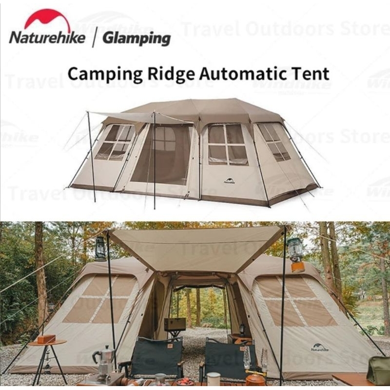 TENDA VILLAGE 17 AUTOMATIC NATUREHIKE CNH22ZP021 5-8 PERSON