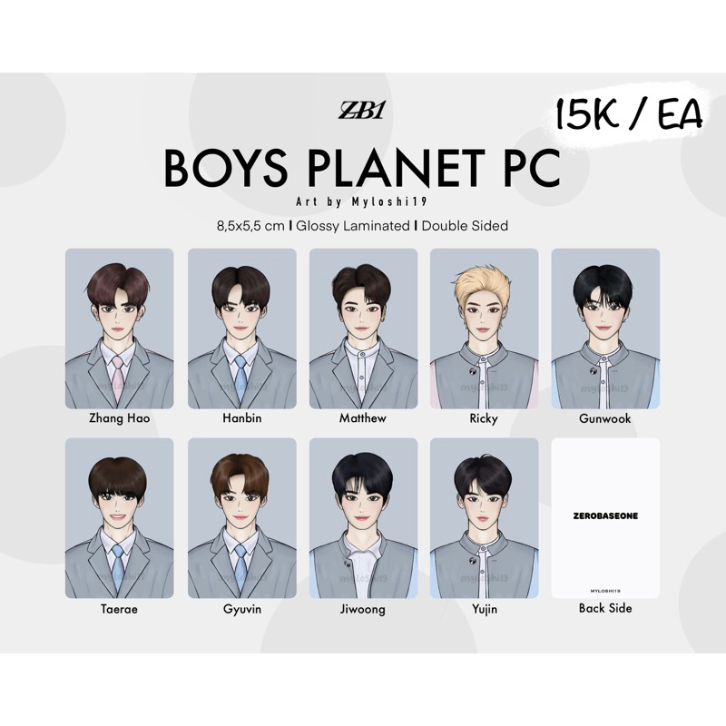 ZB1 - BOYS PLANET Photocard