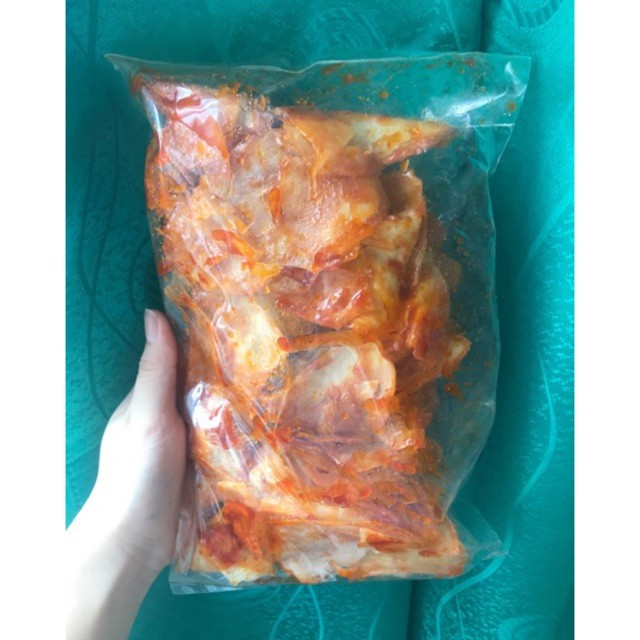 

KERIPIK SANJAY 500gr / KERIPIK SINGKONG SAMBAL BALADO / KERIPIK UBI