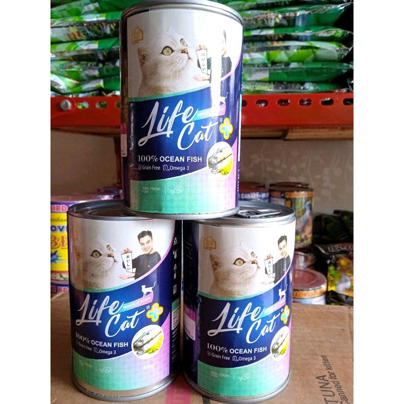 LICE CAT PLUS + || MAKANAN BASAH KUCING ADULT DAN KITTEN 400 GRAM