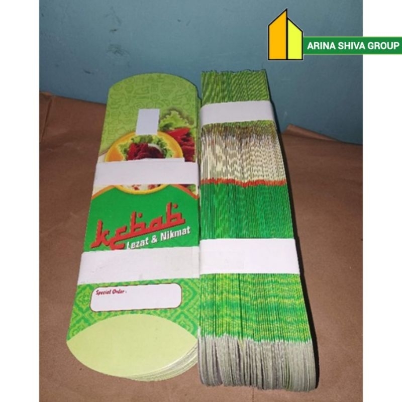 

100 LEMBAR KERTAS KEBAB TARIKAN UKURAN 25 × 9,5 CM HIGH QUALITY PAPER CRAFT TEBAL PRODUK TERBARU | KOTAK KEBAB KEKINIAN | DUS KEBAB VIRAL TIKTOK | KEMASAN KEBAB KEKINIAN | BOX KEBAB VIRAL | ARINA SHIVA GROUP 5936