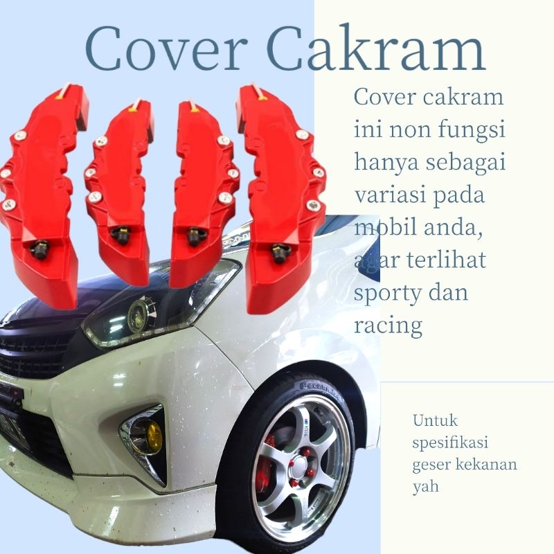 Cover Cakram Universal Mobil Ukuran S M L Universal