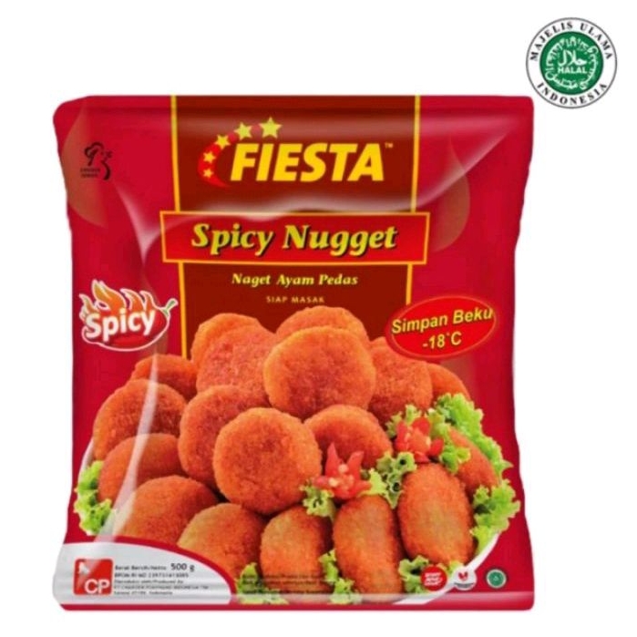 

Fiesta spicy nugget 500gr naget ayam pedas