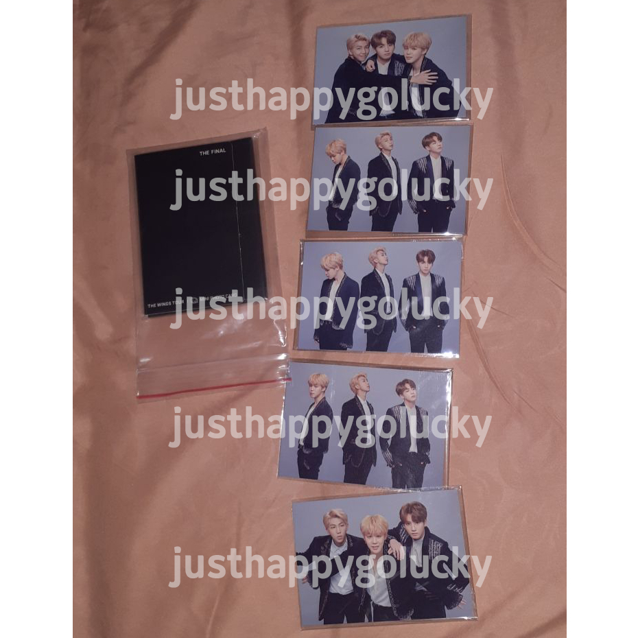 Wings Tour: The Final Mini PC unit RM JM JK Namjikook jimin jungkook namjoon SET