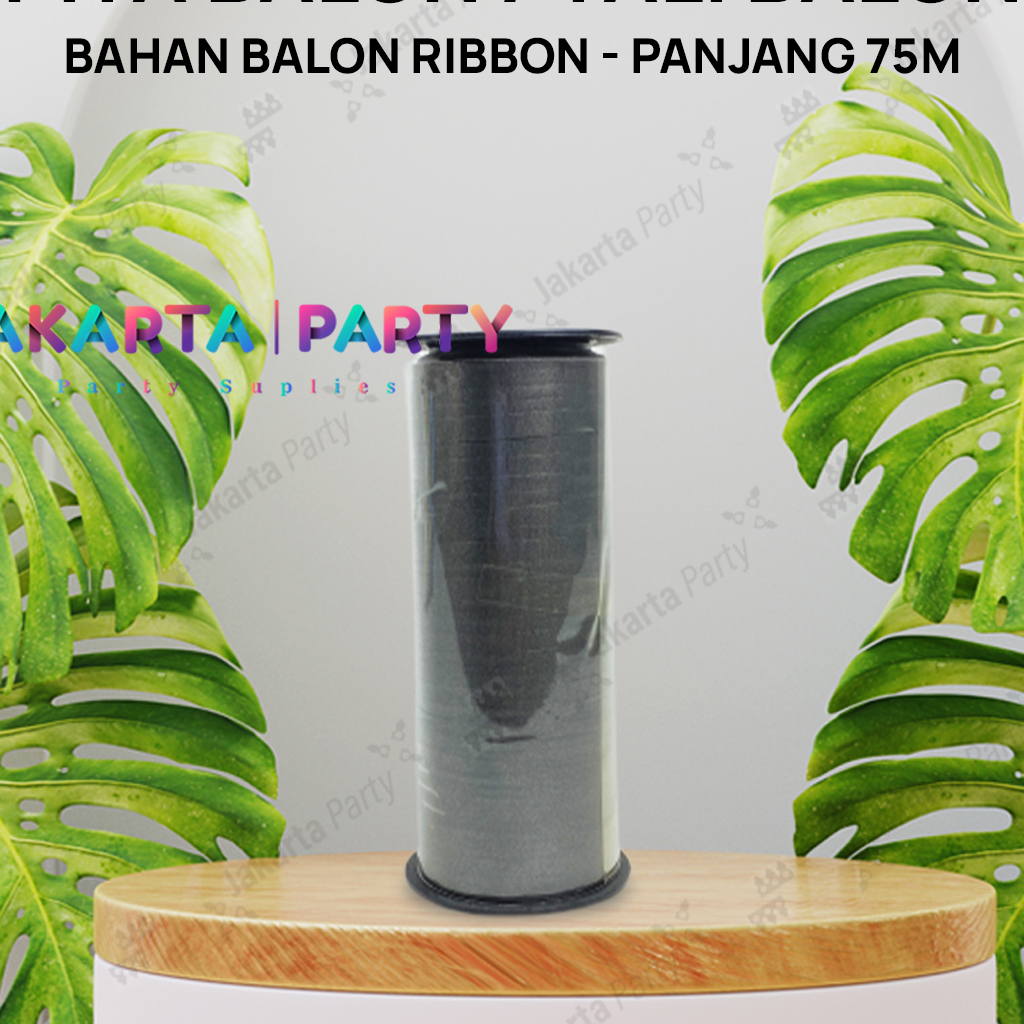 

Pita Balon Hitam / Pita Ribbon / Pita Gulung - Jakarta Party