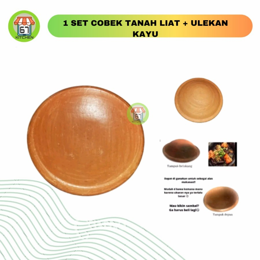Cobek Tanah Liat Jumbo Cobek Tanah Murah Tanah Liat Cobek Tanah Liat Serbaguna Cobek Tanah