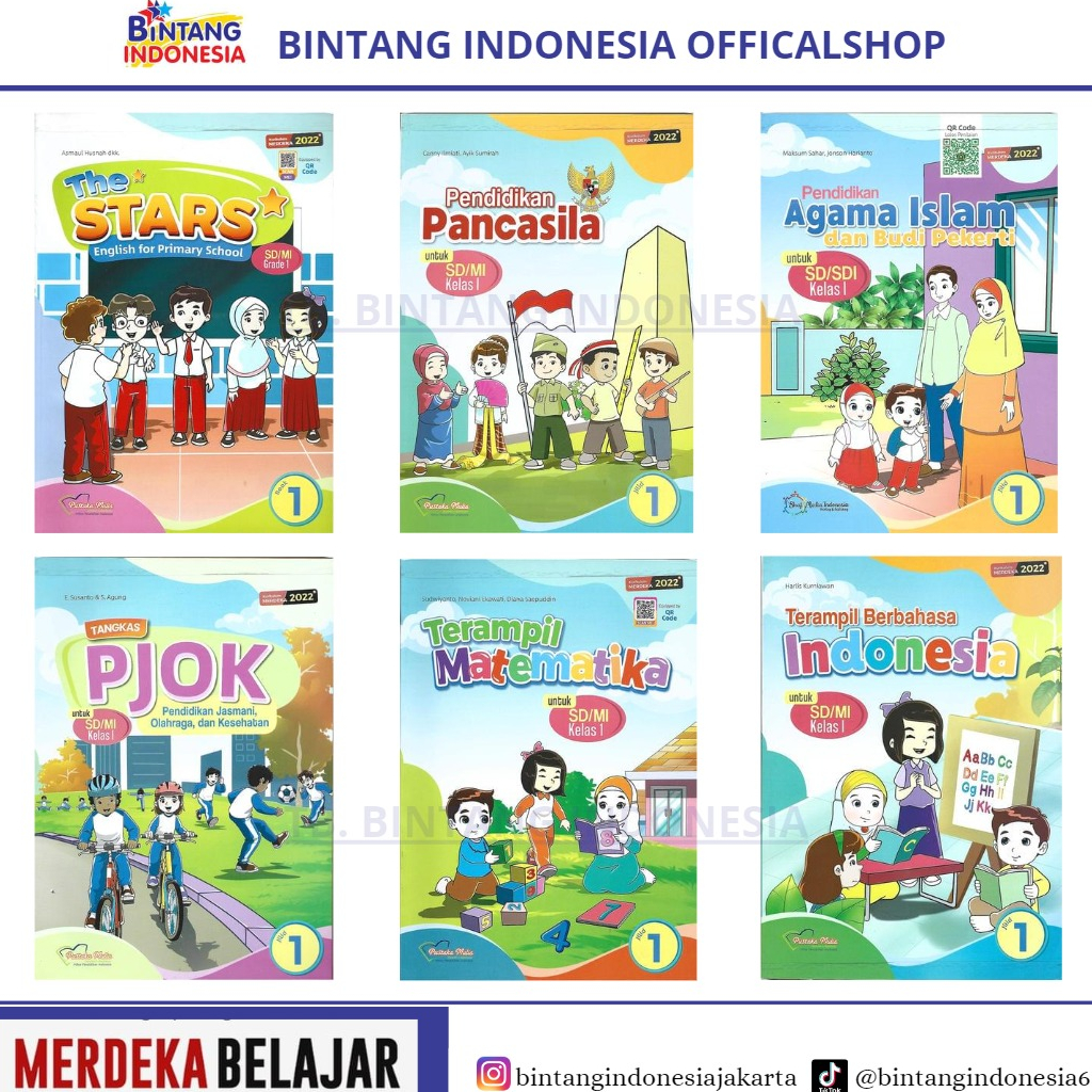 PUSTAKA MULIA - BUKU PELAJARAN SD KELAS 1 KURIKULUM MERDEKA