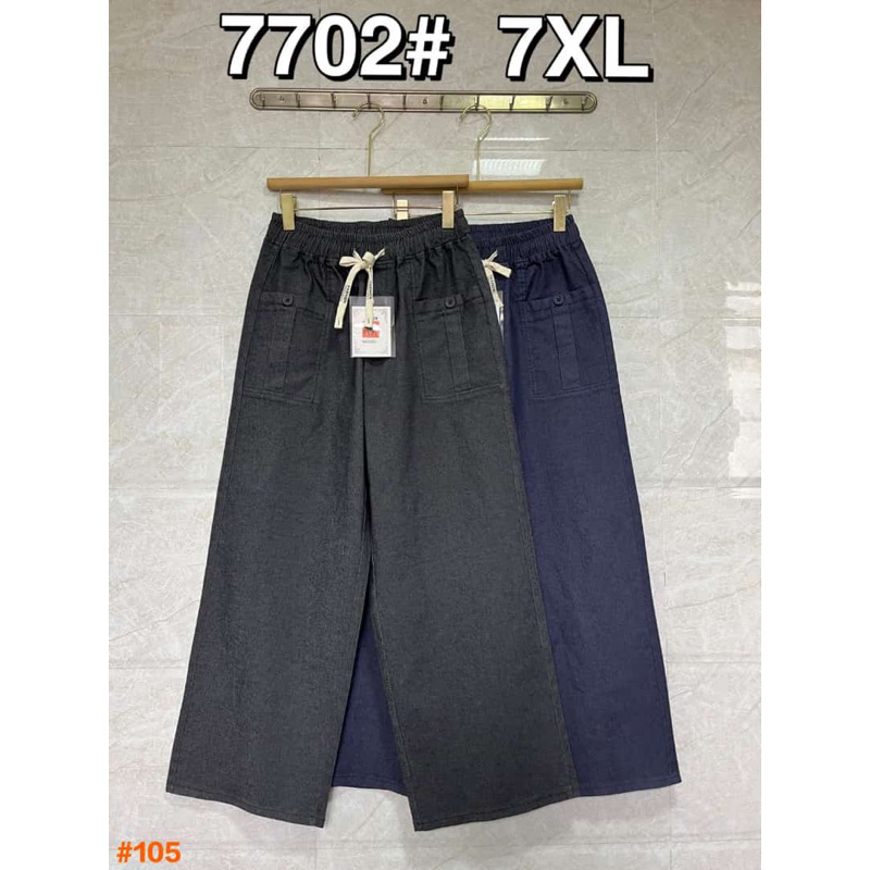 kulot jeans premium import size XL - 7XL