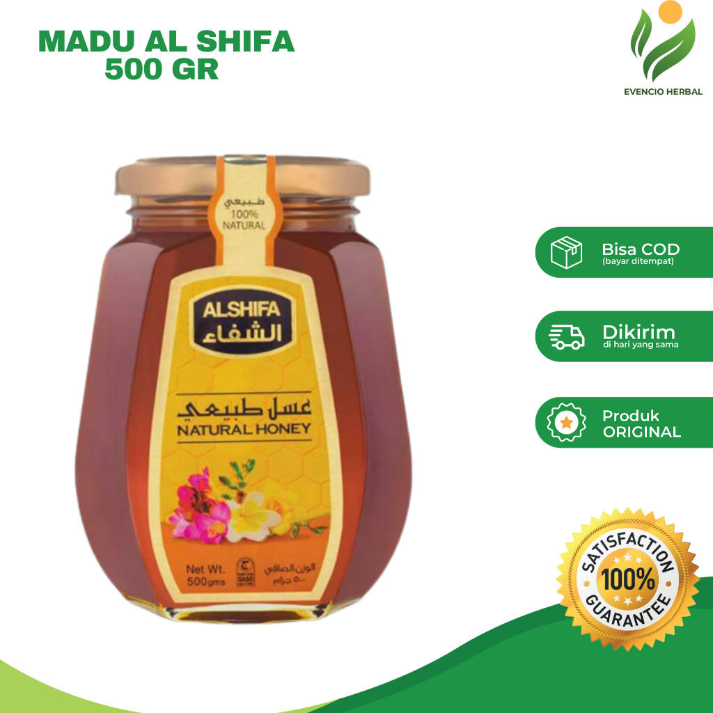 

AL SHIFA ALSHIFA Madu Untuk Kesehatan Kemasan 500 Gram