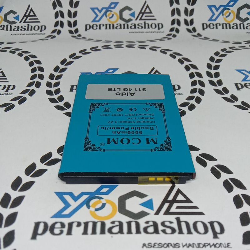 BATRE BATREI BATERAI BATTERAI BATTERAY MCOM M COM ALDO S11 S 11 4G LITE RAM4 RAM 4 DOUBLE POWER (500