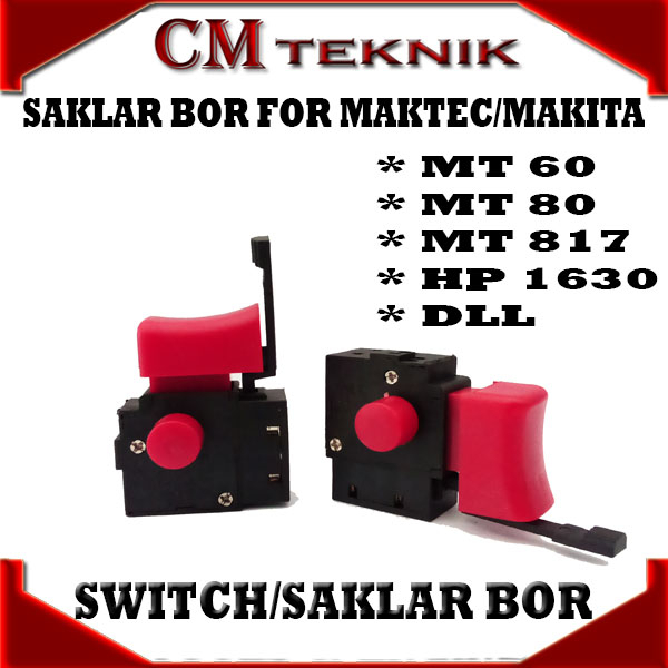 Saklar Switch Bor MT60 MT603 HP1630 Maktec Makita