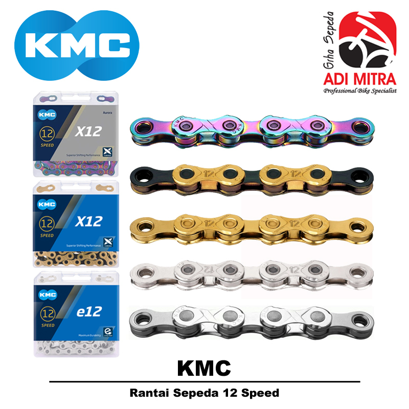 Rantai Sepeda KMC 12 Speed