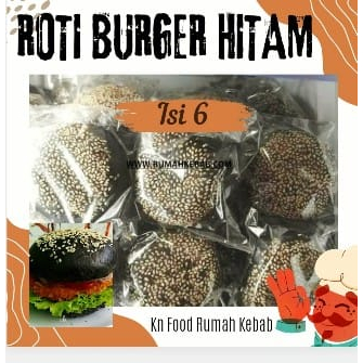 

ROTI HITAM BURGER WIJEN ISI 6 PCS/ PACK