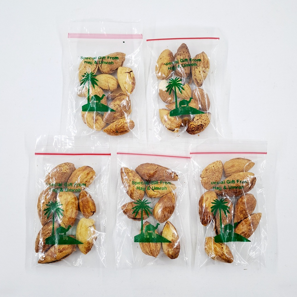 

Kacang Almond 15 Gram Paket Oleh Oleh Haji Dan Umroh