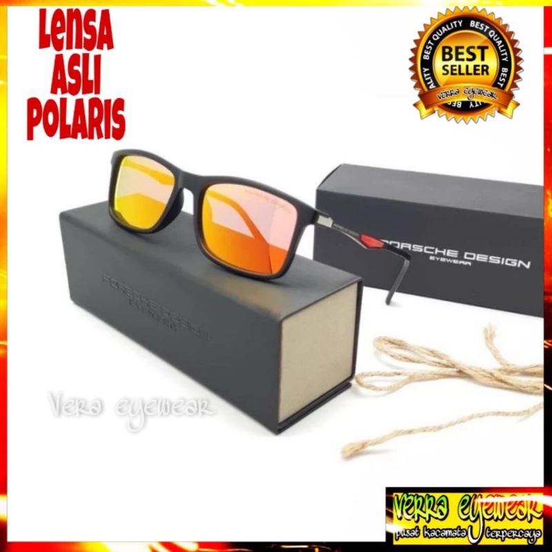 Kacamata Sunglasses Pria Polarized Porsche Design 18189 sport