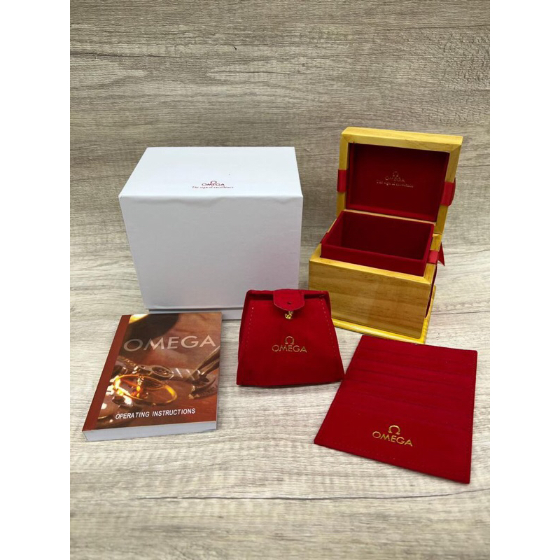 BOX JAM TANGAN OMEGA ORIGINAL FULL SET