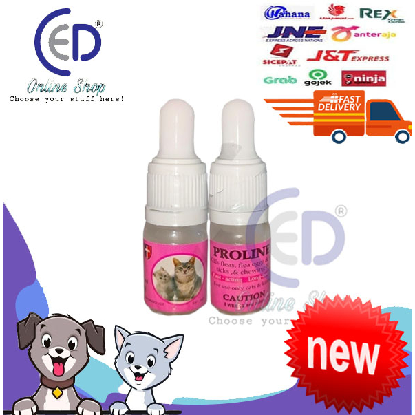 PROLINE PLUS 2.5ML OBAT KUTU KUCING