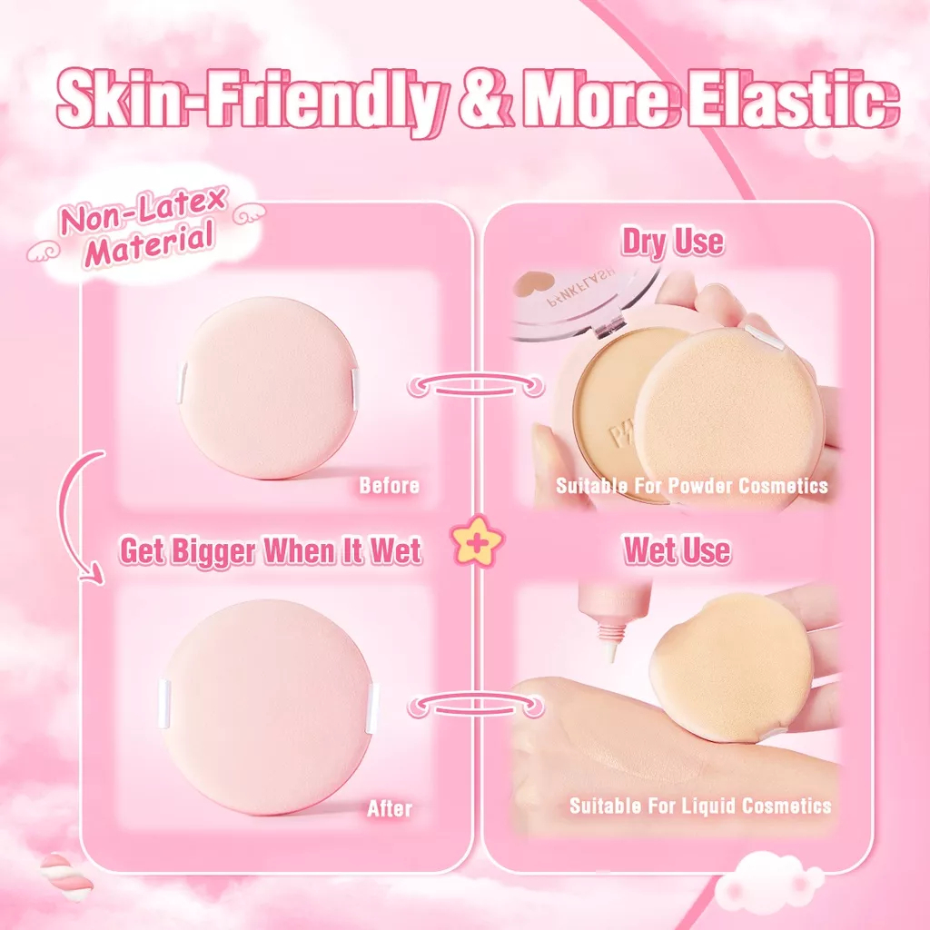 ❤ MEMEY ❤ PINKFLASH Make Up Puff | Cushion Foundation Powder Sponge T11 - TL