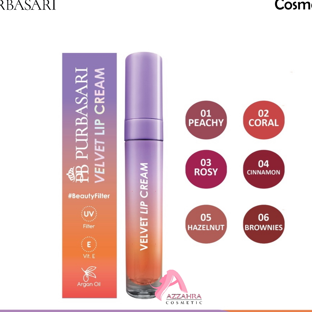 Purbasari Velvet Lip Cream